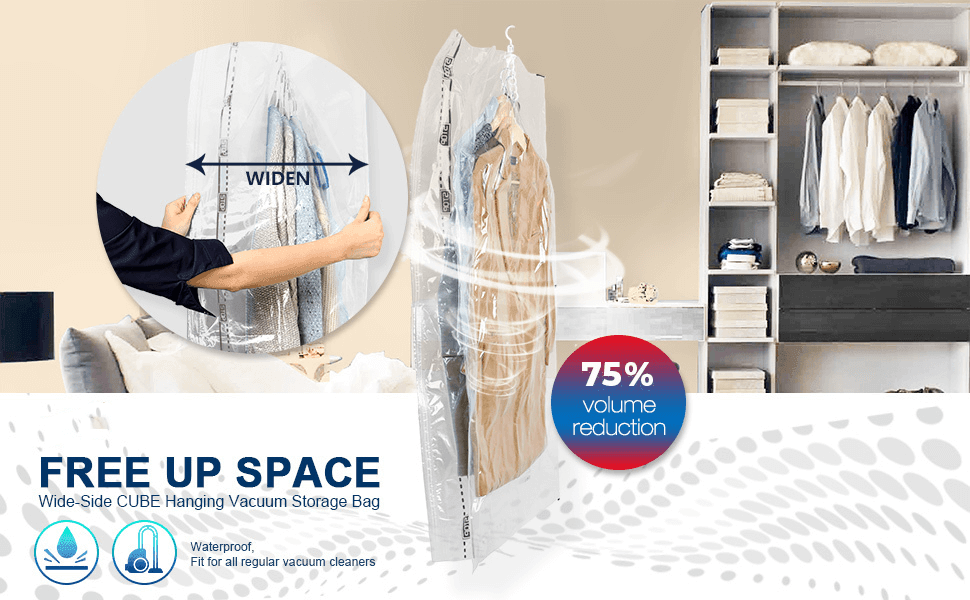 Hanging Vacuum Storage Bags