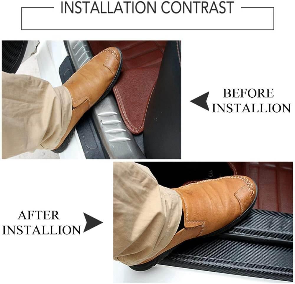 4 PCS Car Door Sill Protector