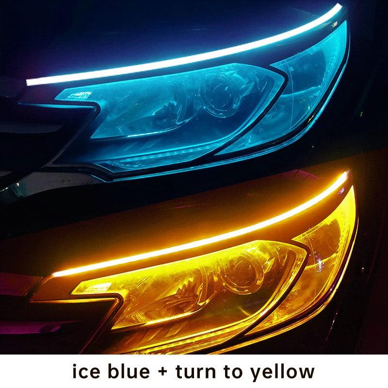 2 PCS Car LED DRL Turn Signal Light