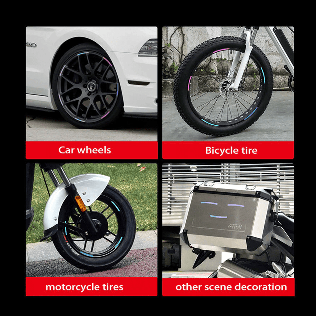 Laser Reflective Rim Stickers