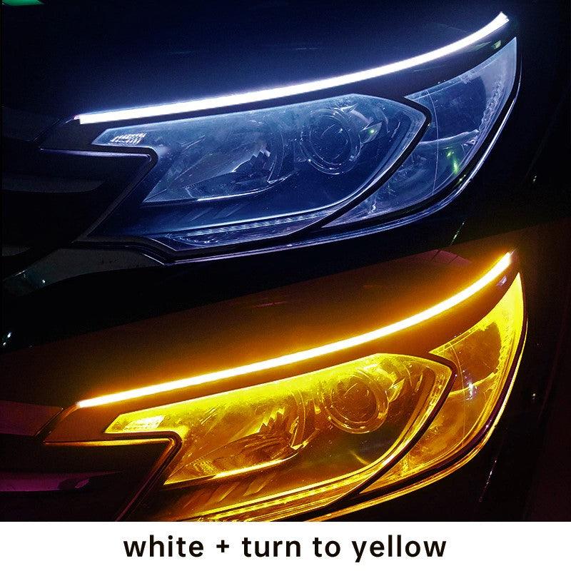 2 PCS Car LED DRL Turn Signal Light