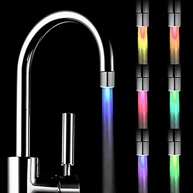 RGB LED Water Tap Light