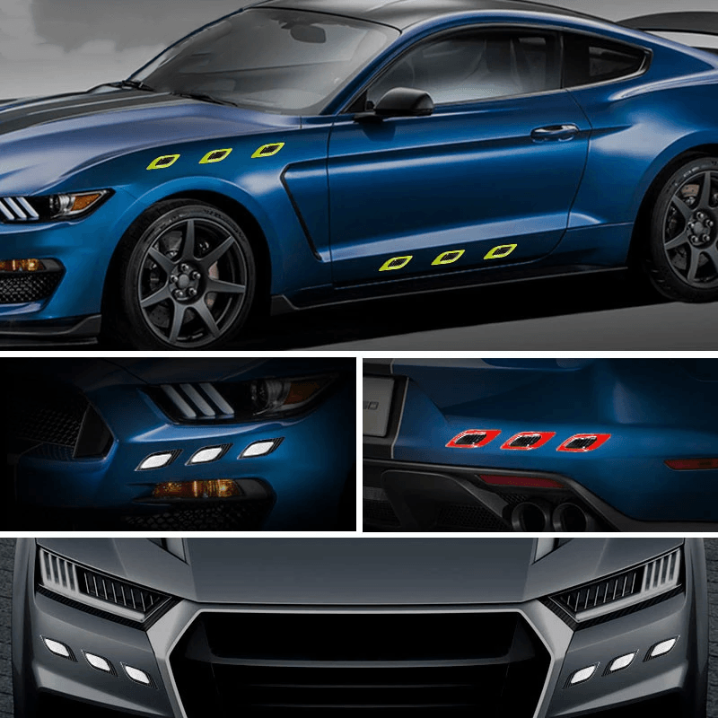 Reflective 6 PCS Car Sticker
