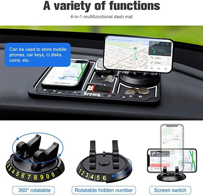 Anti Slip Luminous Car Dashboard Mat