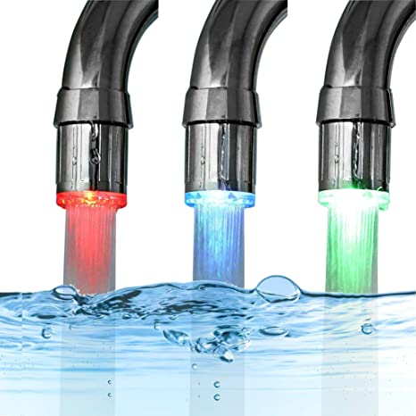 RGB LED Water Tap Light