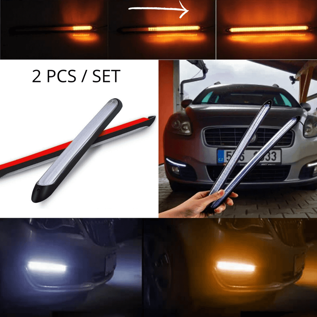 Bumper DRL Fog LED Turn Signal Light