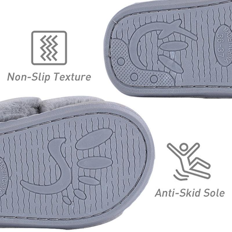 Faux Fur Slippers