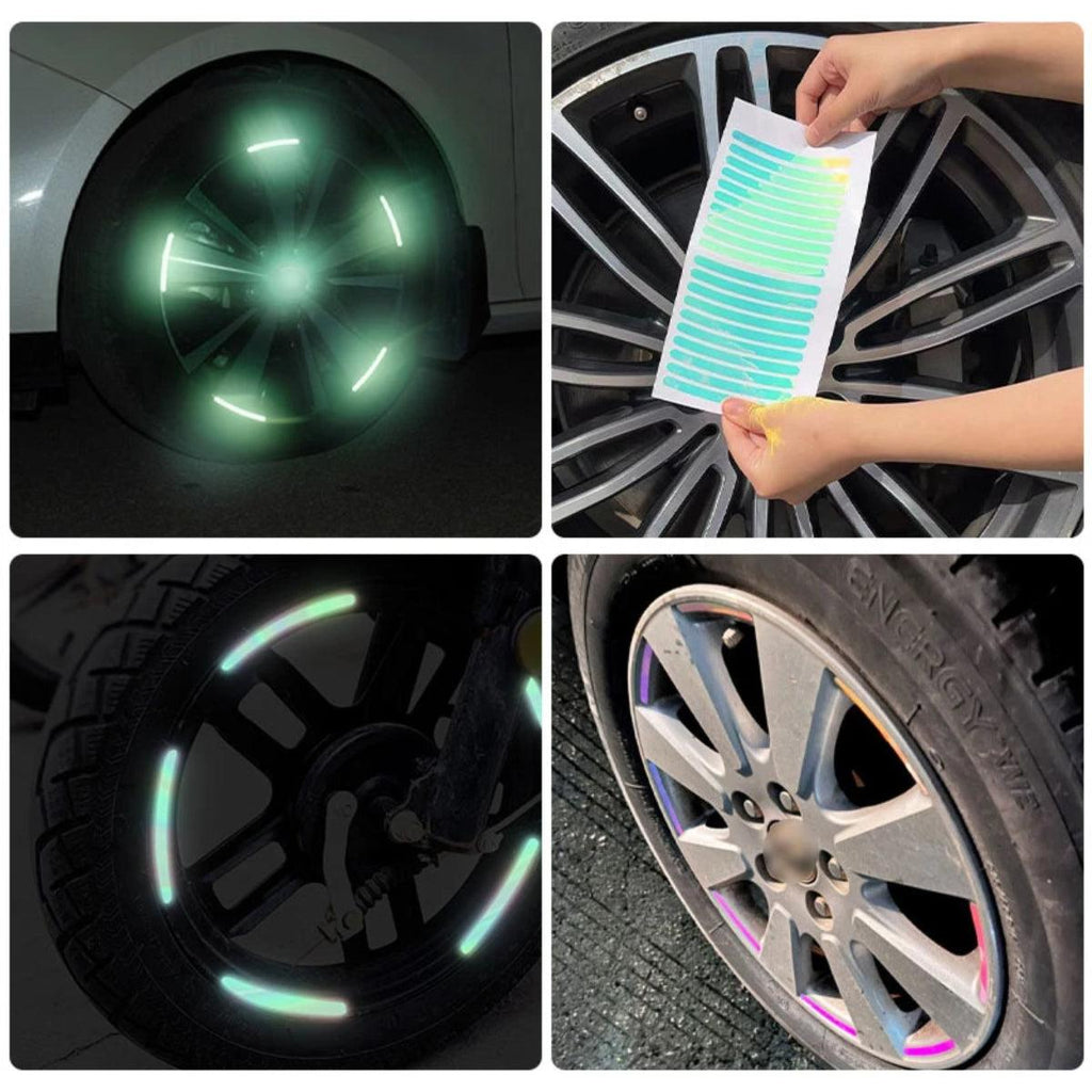 Laser Reflective Rim Stickers