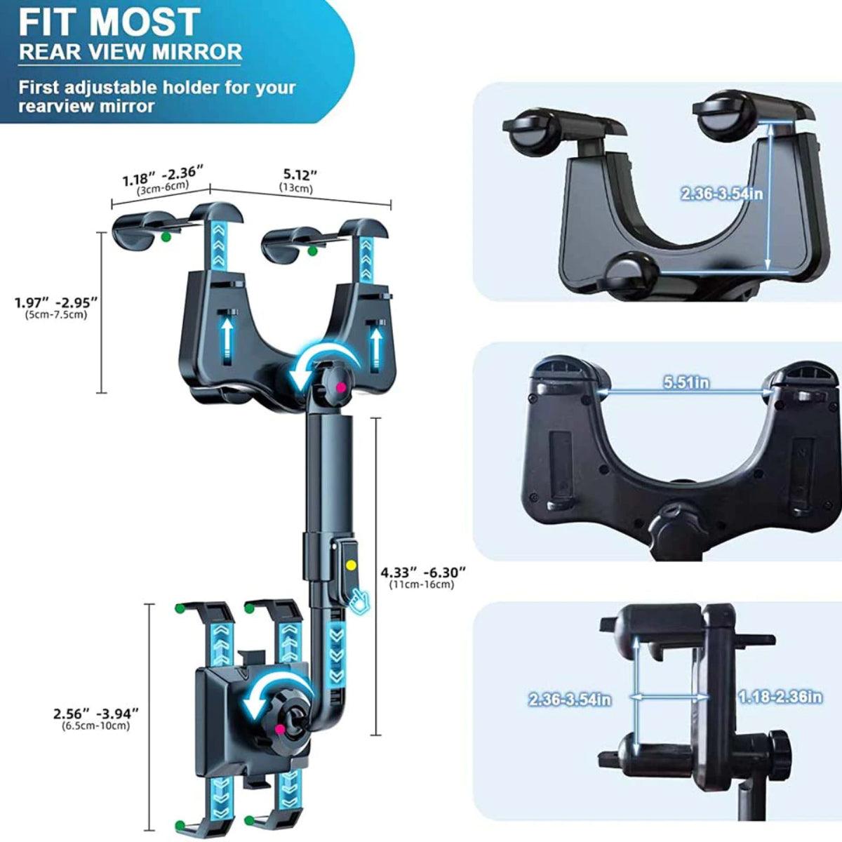 360° Rotatable Car Phone Holder