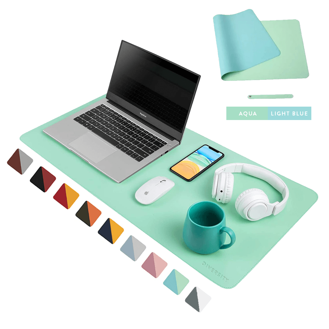 Double Sided Leather Desk Mat