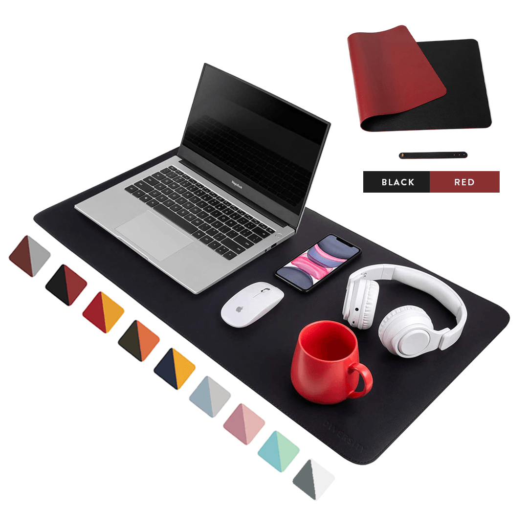 Double Sided Leather Desk Mat