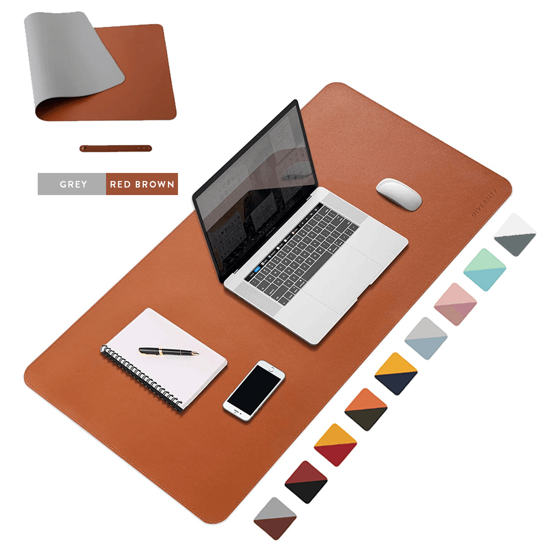 Double Sided Leather Desk Mat