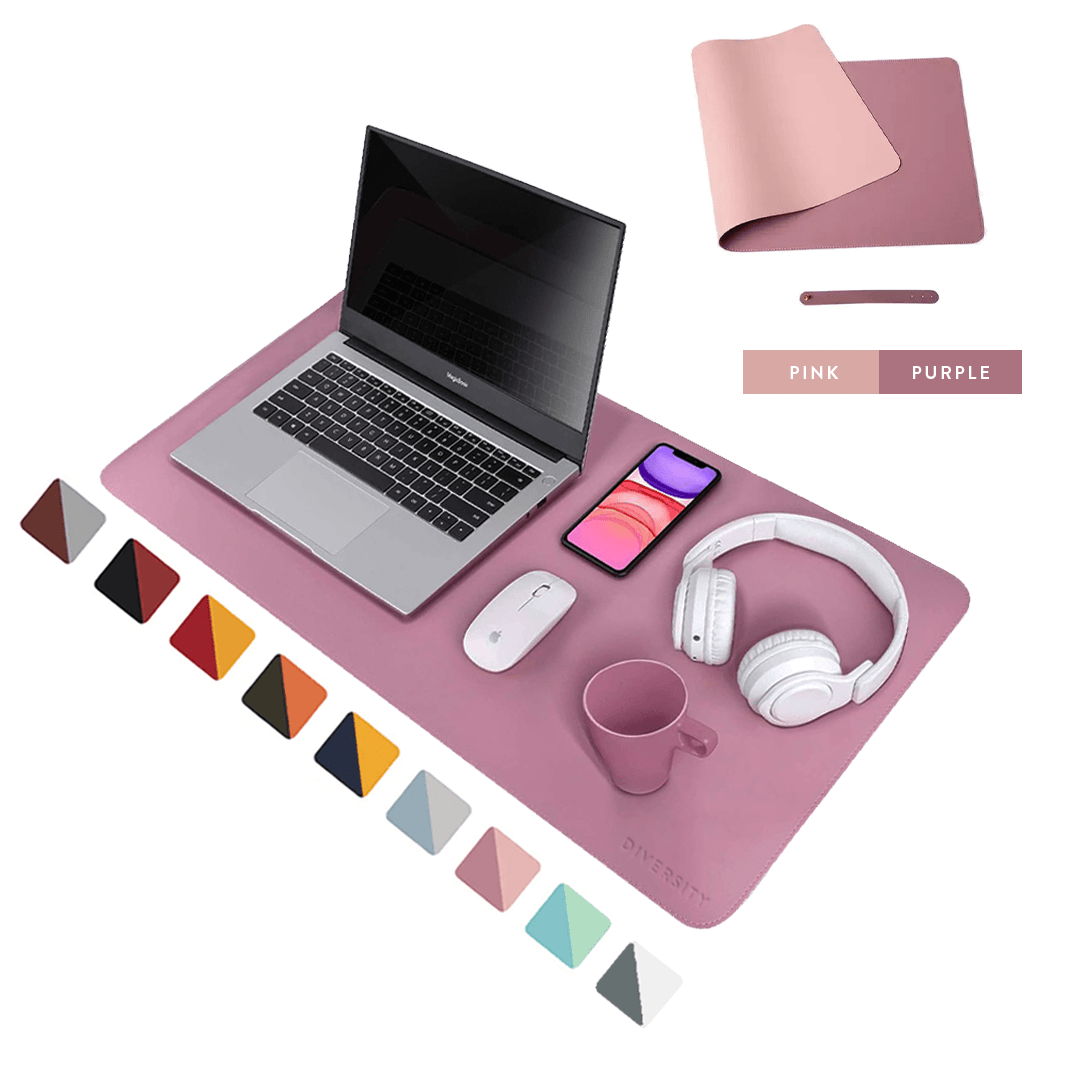 Double Sided Leather Desk Mat