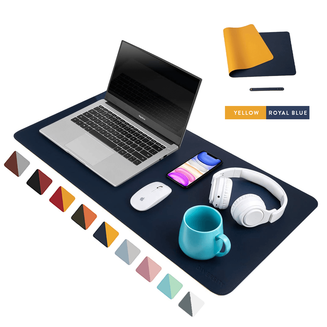 Double Sided Leather Desk Mat