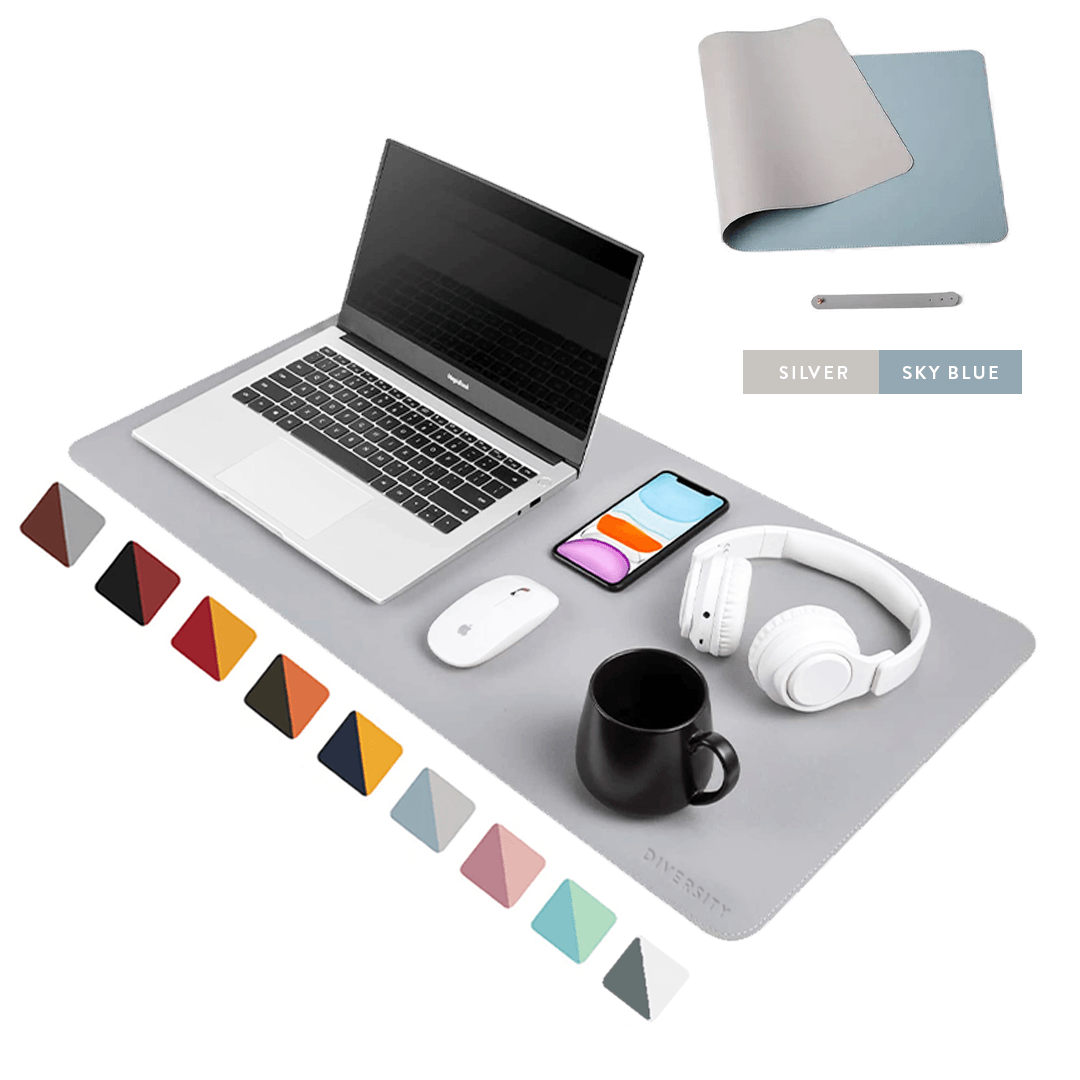 Double Sided Leather Desk Mat